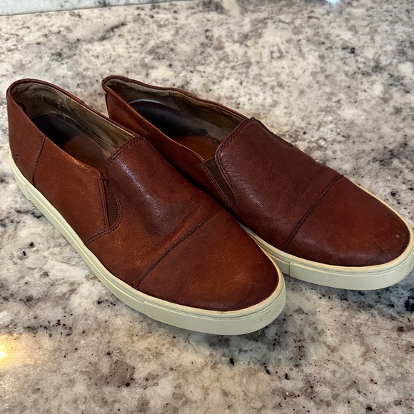 Other - Men's Frye Brown Slip-On Leather Shoes